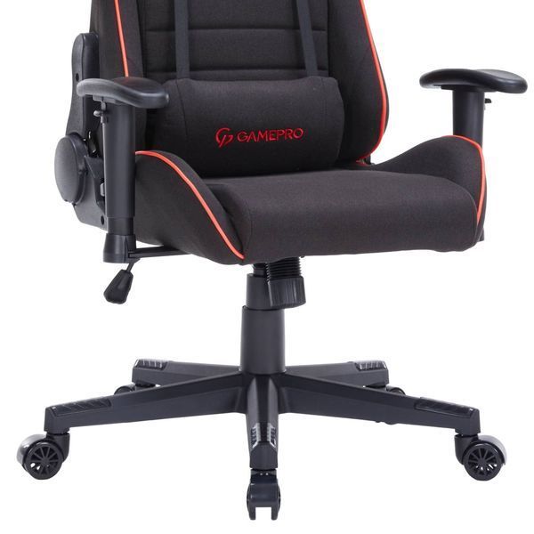 Крісло для геймерів GamePro GC575FB Black/Red 537046 фото