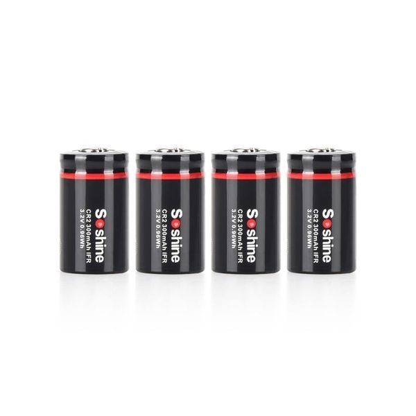 Акумулятор Soshine 15266/CR2 300mAh 1шт 508178 фото