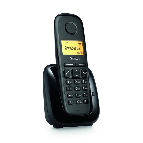 Радiотелефон DECT Gigaset A180 Black (S30852-H2807-R601) 484398 фото