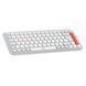 Клавiатура бездротова Logitech Pop Icon Keys Off White (920-013072) 530336 фото 2