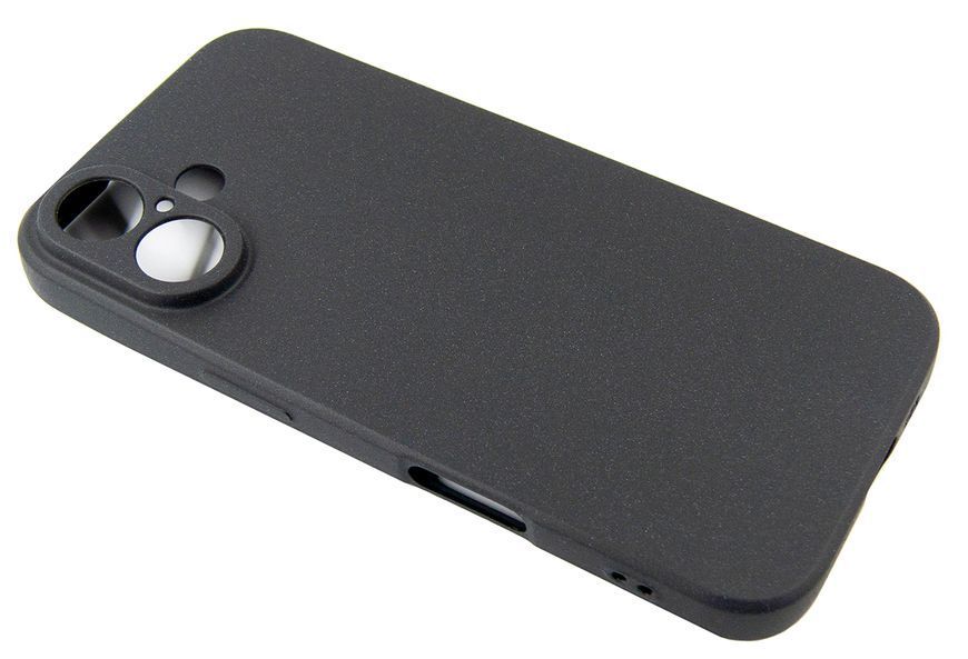 Чохол-накладка Dengos Carbon для Apple iPhone 16 Plus Black (DG-TPU-CRBN-210) 532656 фото