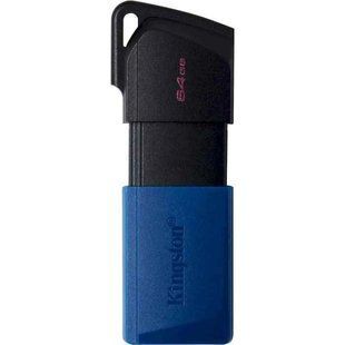 Флеш-накопичувач USB3.2 64GB Kingston DataTraveler Exodia M Black/Blue (DTXM/64GB) 407056 фото