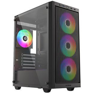 Корпус ID-Cooling Ware 300 ARGB Black 610547 фото