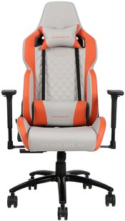 Крісло для геймерів 1stPlayer DK2 Pro Orange-Gray 447499 фото