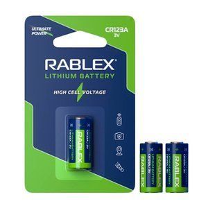 Батарейка Rablex CR123 BL 1шт 550551 фото