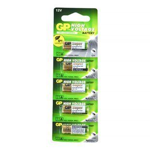 Батарейка GP Batteries A23 bat Alkaline 5шт (23AF-2C5) 490217 фото