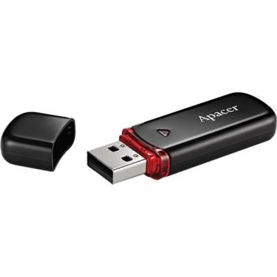 Флеш-накопичувач USB 32GB Apacer AH333 Black (AP32GAH333B-1) 114161 фото