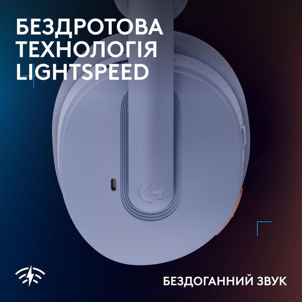 Гарнітура Logitech G325 Lightspeed Lilac (981-001538) 589684 фото