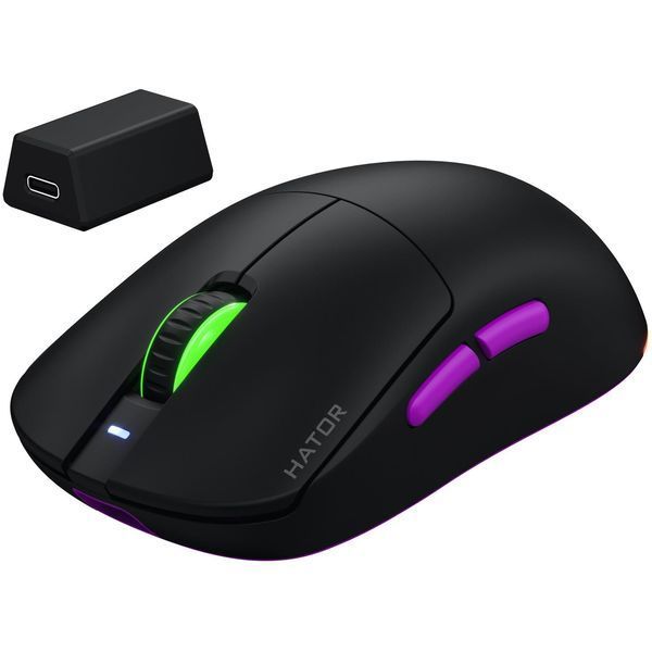 Миша бездротова Hator Quasar 3 Ultra 8K Wireless Black (HTM770) 543212 фото