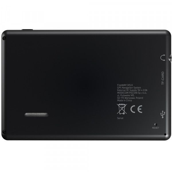 Авто GPS-навігатор Modecom Device FreeWAY CX 5.0 MapFactor (NAV-FREEWAYCX5-MF-EU) 574625 фото