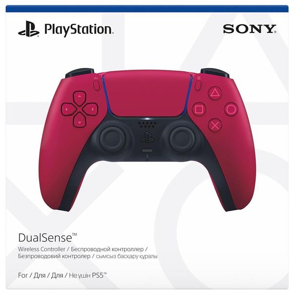 Геймпад бездротовий Sony PlayStation DualSense Cosmic Red (9828297) 365299 фото