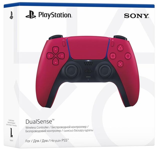 Геймпад бездротовий Sony PlayStation DualSense Cosmic Red (9828297) 365299 фото