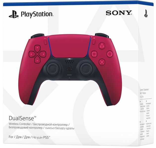 Геймпад бездротовий Sony PlayStation DualSense Cosmic Red (9828297) 365299 фото