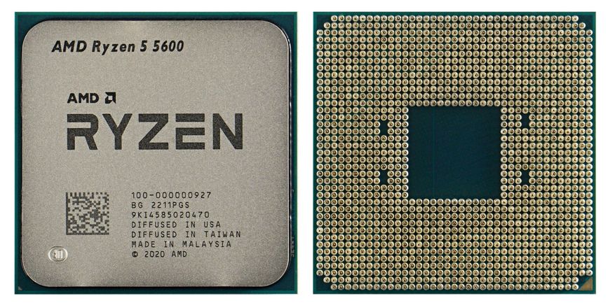 Процесор AMD Ryzen 5 5600 (3.5GHz 32MB 65W AM4) Box (100-100000927BOX) 406358 фото