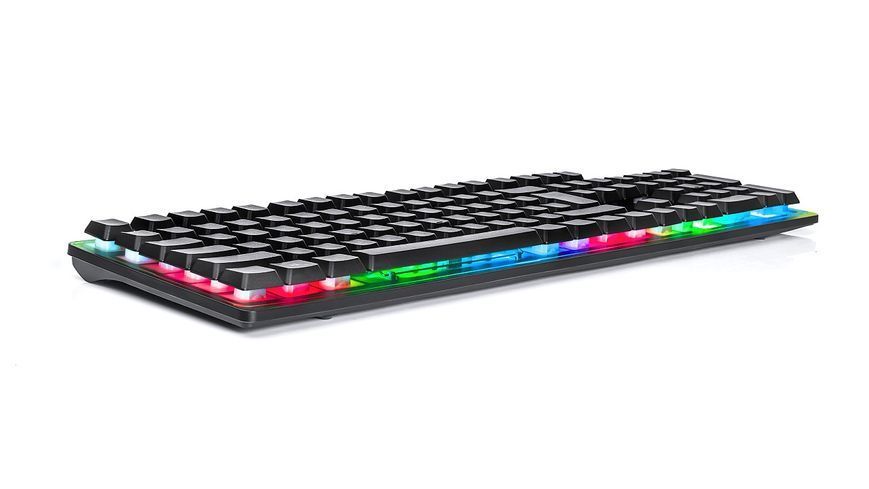 Клавіатура REAL-EL Comfort 7011 Backlit Ukr Black 308613 фото