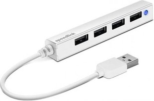 Концентратор USB2.0 SpeedLink Snappy Slim White (SL-140000-WE) 4хUSB2.0 246780 фото