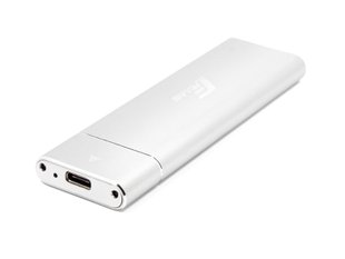 Зовнішня кишеня Frime M.2 NGFF SATA, USB 3.1 Type-C, Metal, Silver (FHE221.M2UC) 482261 фото