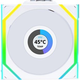 Вентилятор Lian Li Uni Fan SL Wireless LCD Reverse 120-1 White (G99.12RSLLCD1W1W.00) 561804 фото