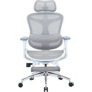 Крісло офісне Sihoo Doro C300L Mesh White with footrest (Doro-C300L-A3-102-JT) 590811 фото