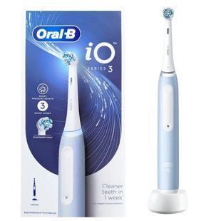 Зубна електрощітка Braun Oral-B iO Series 3 iOG3.1A6.0 Ice Blue 509122 фото