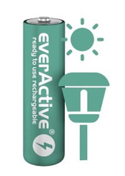 Акумулятор everActive AA/HR06 Ni-MH 1100mAh BL 4шт 508107 фото