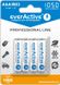 Акумулятор everActive AAA/HR03 Ni-MH 1050mAh BL 4шт 291222 фото 1