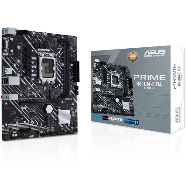 Материнська плата Asus Prime H610M-E D4-CSM Socket 1700 397353 фото