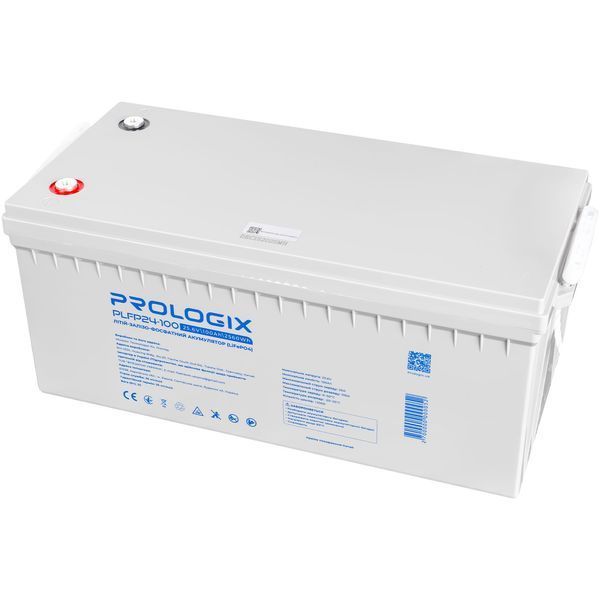 Акумуляторна батарея Prologix 25.6V 100AH 2560Wh (PLFP24-100) LiFePO4 585931 фото