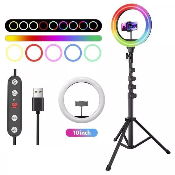 Кільцева LED-лампа Proove Halo 10 RGB White 613481 фото