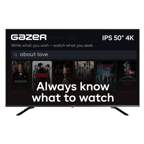 Телевiзор Gazer TV50-UN1 483027 фото