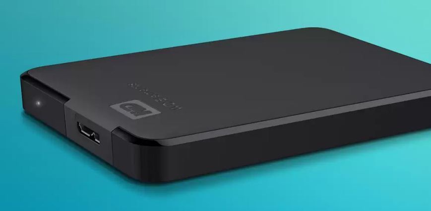 Зовнішній жорсткий диск 2.5" USB 1.0TB WD Elements Black (WDBUZG0010BBK-WESN) 186015 фото
