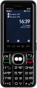 Мобiльний телефон 2E E240 2023 Dual Sim Black (688130251068) 477512 фото