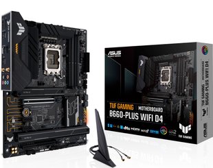 Материнська плата Asus TUF Gaming B660-Plus WiFi D4 Socket 1700 410002 фото