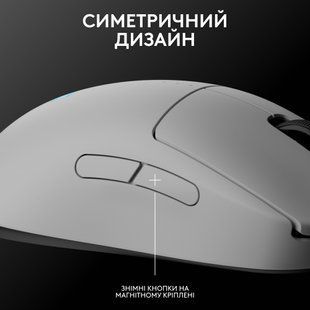 Миша бездротова Logitech G Pro 2 Lightspeed White (910-007302) 530351 фото