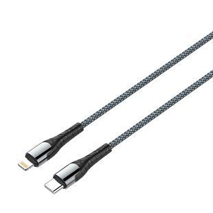 Кабель ColorWay USB-C - Lightning (M/M), PD Fast Charging, 3 А, 1 м, Grey (CW-CBPDCL033-GR) 342640 фото