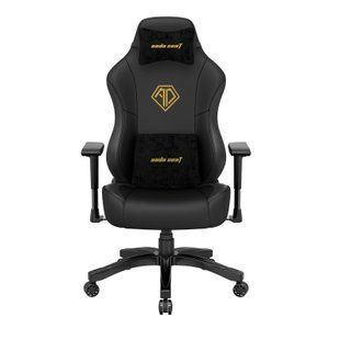 Крісло для геймерів Anda Seat Phantom 3 Size L Black/Gold (AD18Y-06-B-PV/C) 530594 фото