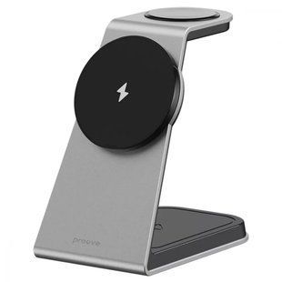Бездротовий зарядний пристрій Proove Omni Power 3in1 15W Gray (WSOP15020003) 537997 фото