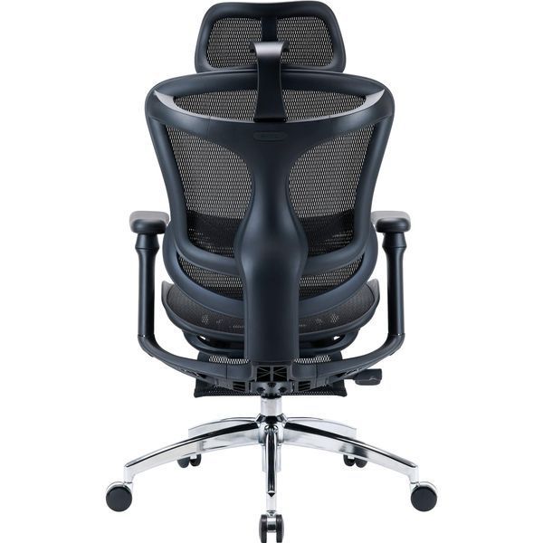 Крісло офісне Sihoo Doro C300L Mesh Black with footrest (Doro-C300L-A3-101-JT) 590802 фото