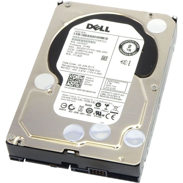 HDD 3.5" SAS 2.0TB WD Enterprise Class 7200rpm 32MB (WD2001FYYG) 361189 фото