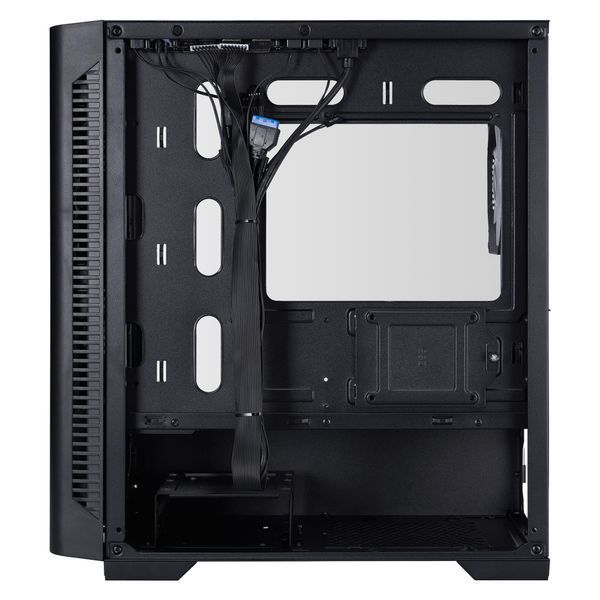 Корпус 1stPlayer D4-M-BK-2F1P-1F1 Black 577988 фото