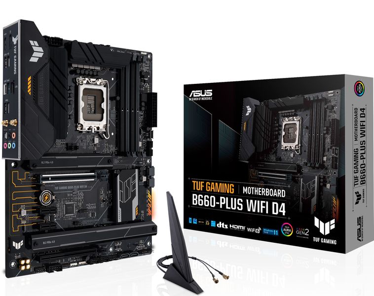 Материнська плата Asus TUF Gaming B660-Plus WiFi D4 Socket 1700 410002 фото