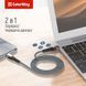 Кабель ColorWay USB-C - Lightning (M/M), PD Fast Charging, 3 А, 1 м, Grey (CW-CBPDCL033-GR) 342640 фото 8