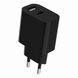 Мережевий зарядний пристрій Gembird (1USBх2.4A + 1USB-Cх2.4A) Black (TA-UC-2AC12-01-BK) 541686 фото 3