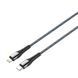 Кабель ColorWay USB-C - Lightning (M/M), PD Fast Charging, 3 А, 1 м, Grey (CW-CBPDCL033-GR) 342640 фото 1