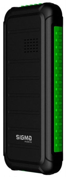 Мобiльний телефон Sigma mobile X-style 18 Track Dual Sim Black/Green 425077 фото