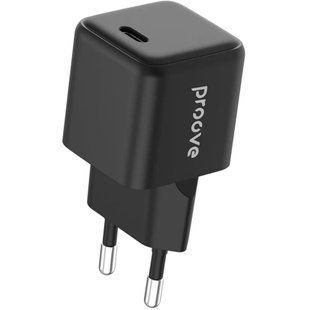 Мережевий зарядний пристрій Proove Pocket GaN 25W Black (WCPG25010201) 613483 фото