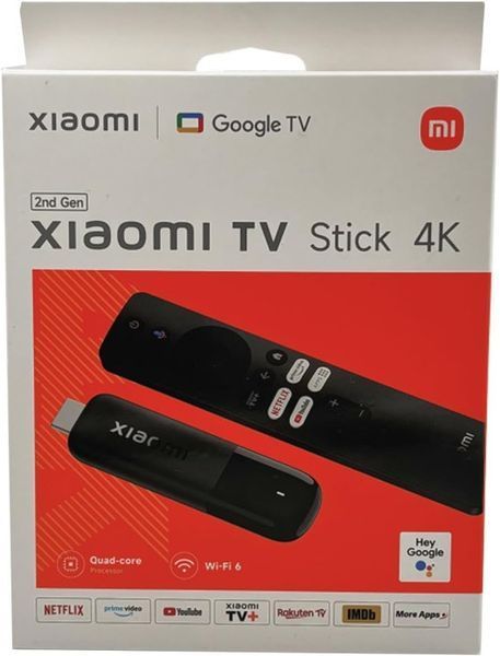 Smart-приставка Xiaomi TV Stick 4K 2nd Gen (PFJ4197EU) 556971 фото