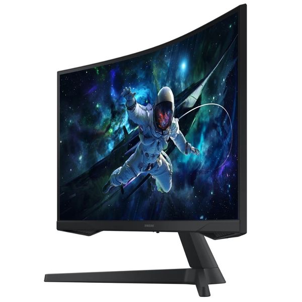 Монiтор Samsung 27" Odyssey G5 S27CG550 Black (LS27CG550EIXCI) VA Black Curved 165Hz 490230 фото