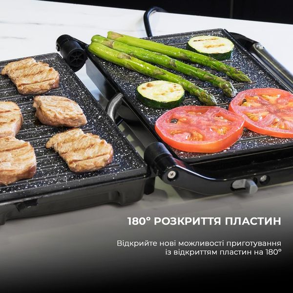 Гриль Cecotec Rock`nGrill 750 Full Open CCTC-03011 (8435484030113) 305478 фото