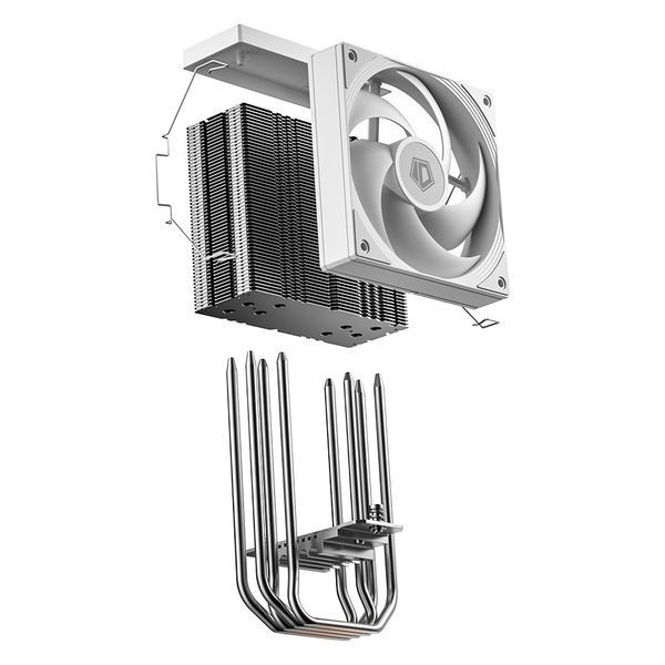 Кулер процесорний ID-Cooling Frozn A410 SE White 568337 фото